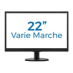 HP MONITOR 22" HP VARI MODELLI LED NO BOX - RICONDIZIONATO - GR. A/A- GAR. 3 MESI